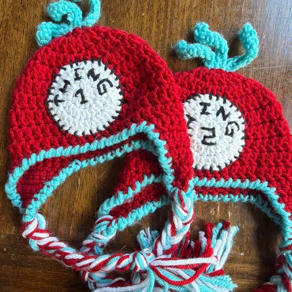 Dr Seuss Thing 1 Thing 2 Costume 12-18 mo - Picture 6 of 8